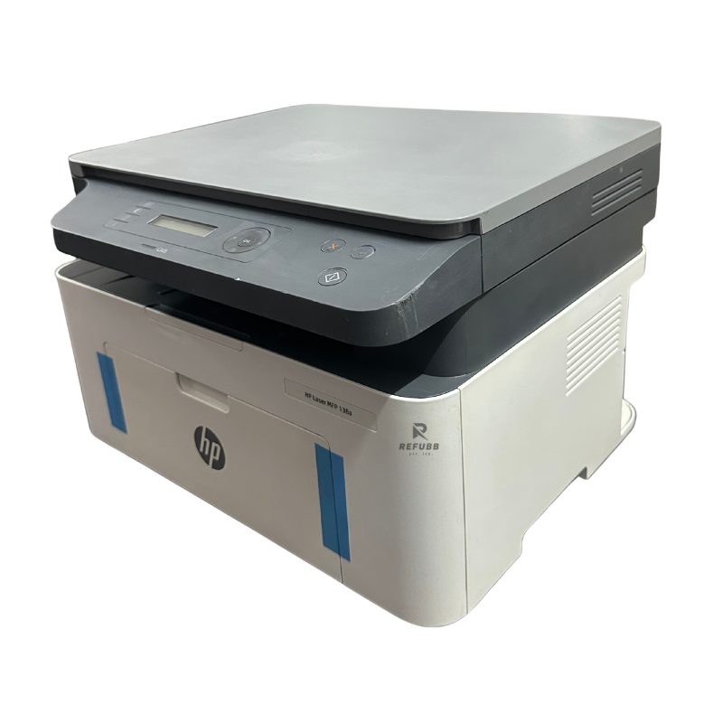 HP 136a Multifunction Laser Printer (Refurbished) | Print, Scan & Copy