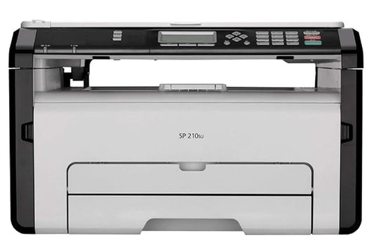Ricoh SP 210SU All In One Laser Printer (Refurbished) Rear View