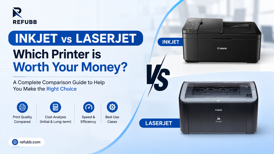 Laser Printer vs Inkjet Printer Comparison Guide