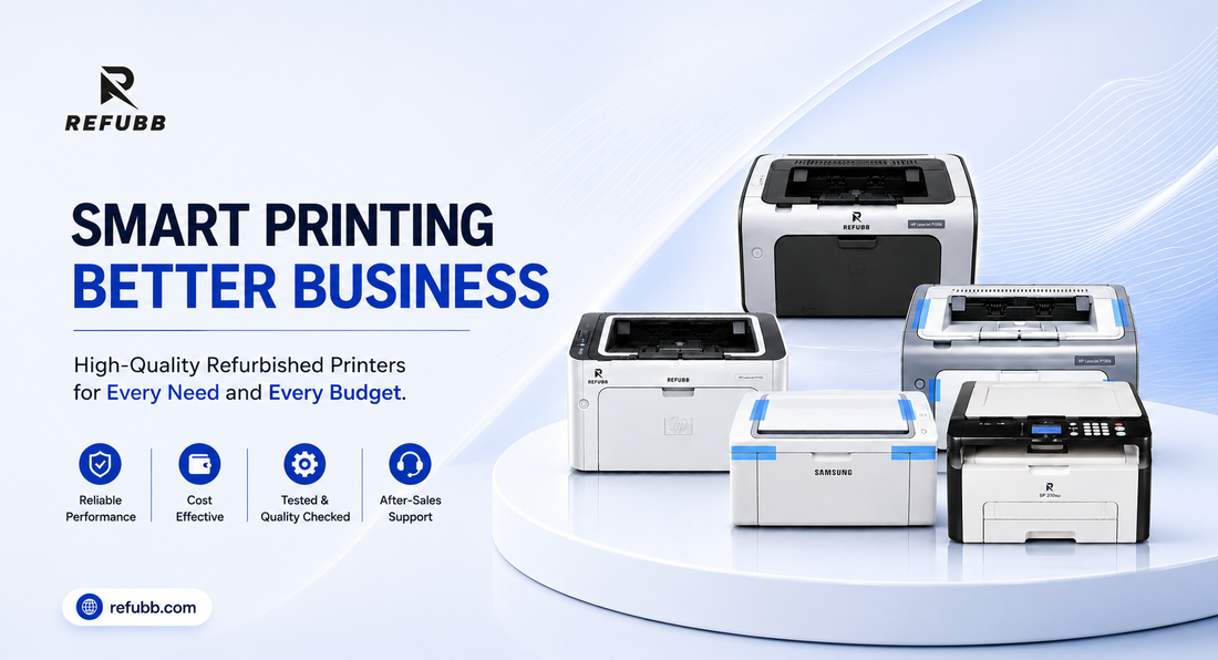 Smart Printing, Better Business: Why Refurbished Printers Are the Smart Choice for Modern Businesses