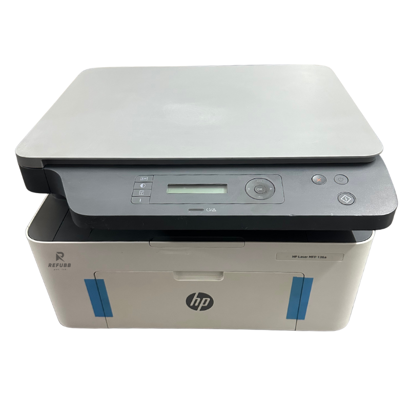 HP 136a Multifunction Laser Printer (Refurbished) | Print, Scan & Copy