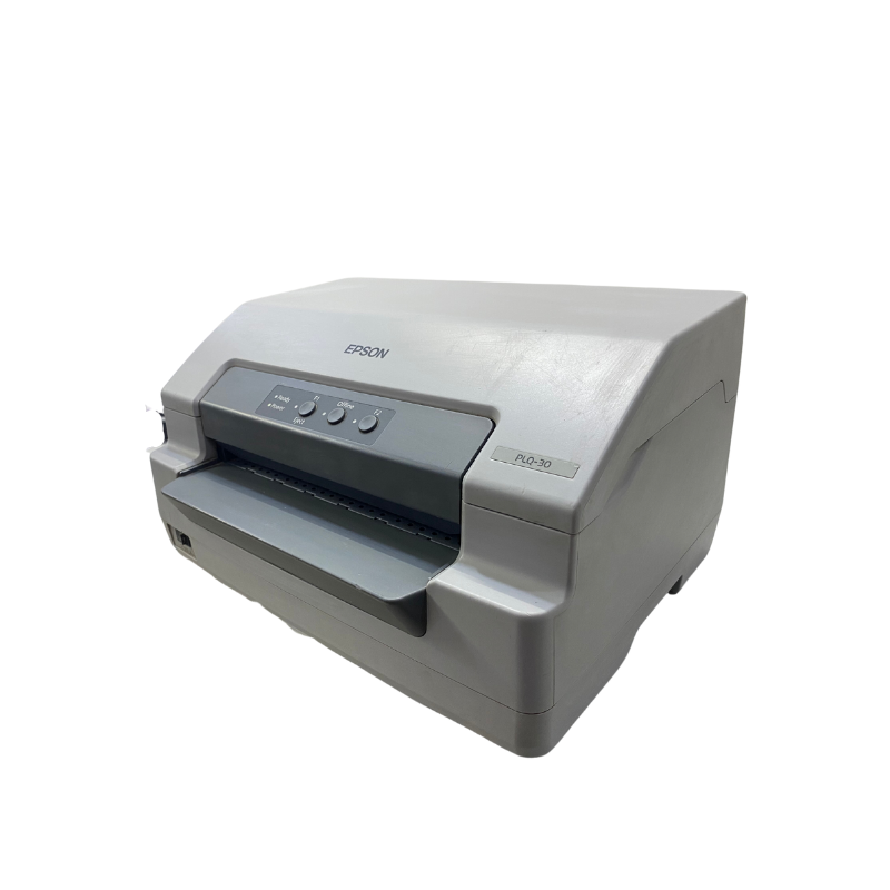 Epson PLQ-30 Passbook Printer (Refurbished) Front Left View