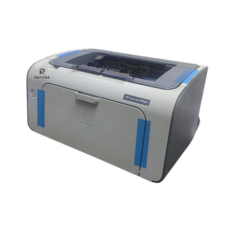 HP LaserJet P1007 / P1008 Printer (Refurbished) Front Left View
