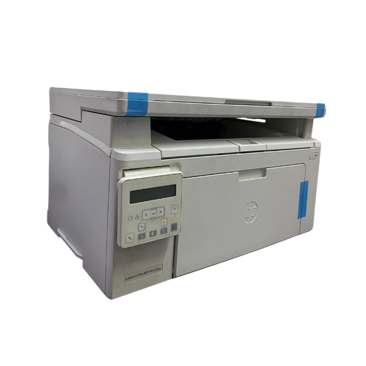 HP LaserJet Pro MFP M132nw Multi-function Wi-Fi Laser Printer (Refurbished) Side View