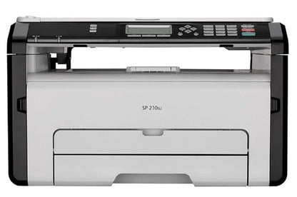 Ricoh SP 210SU All In One Laser Printer (Refurbished) Rear View