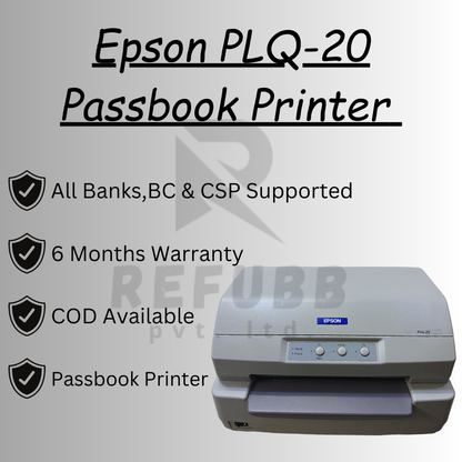Epson PLQ20 Passbook Printer (Refurbished)