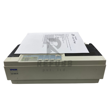 Epson LQ-300+ II Dot Matrix Printer - 24 Pins (Refurbished) Front View