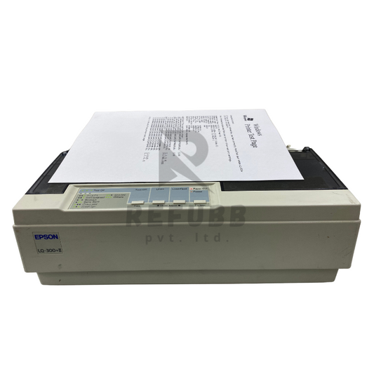 Epson LQ-300+ II Dot Matrix Printer - 24 Pins (Refurbished) Front View